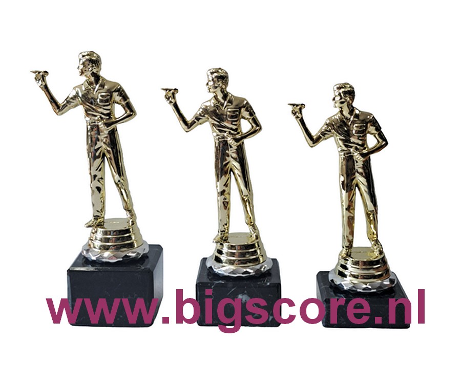 Dart DA-11 Heer Goud/Zilver LAATSTE serie OP=OP!!
